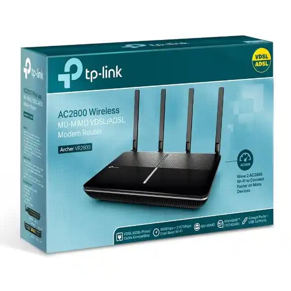 TP-LINK Archer VR2800: Yüksek Performanslı ve Güvenilir Kablosuz Ağ Çözümü