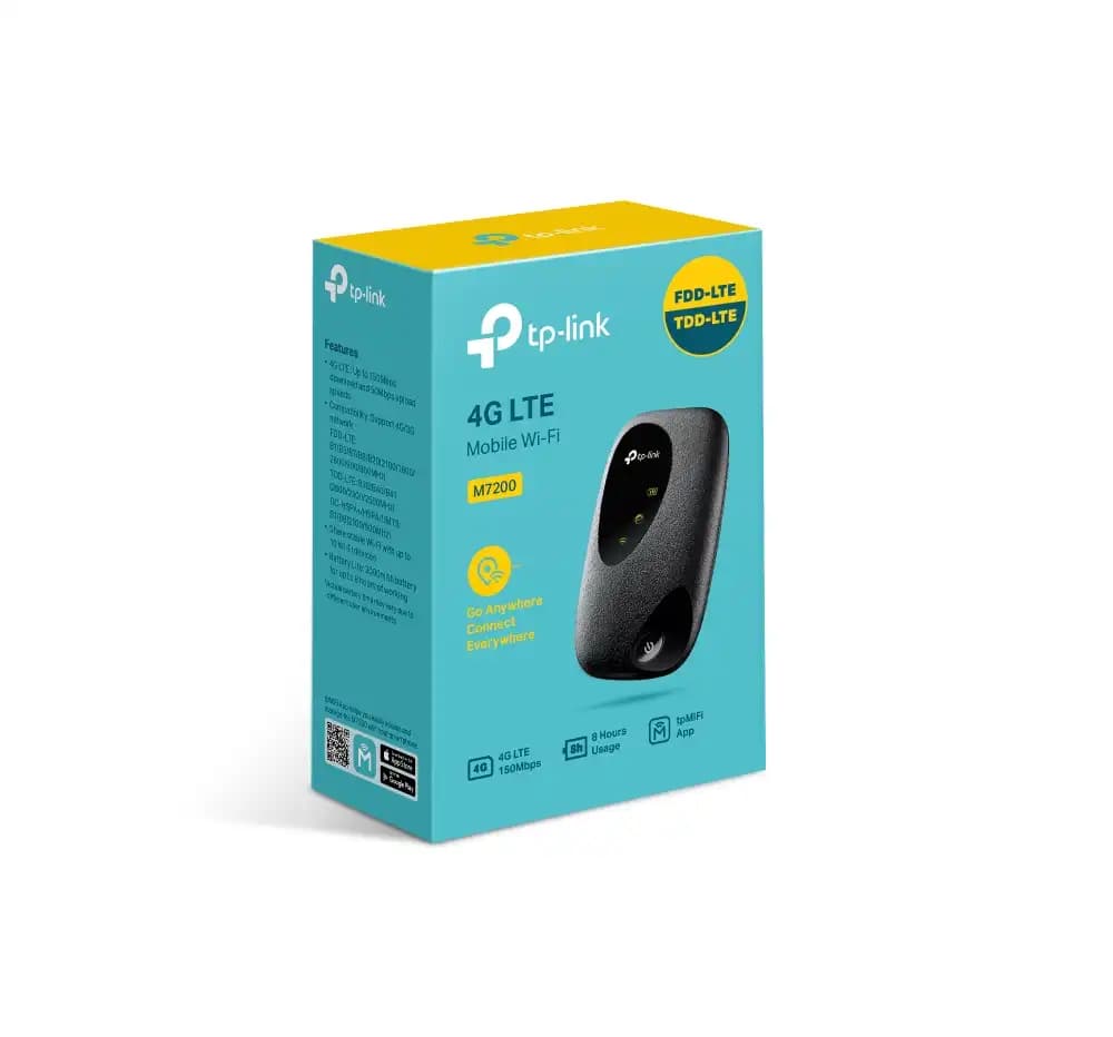TP-Link M7200 Taşınabilir 4G LTE Modem ile Hızlı ve Güvenilir İnternet Deneyimi