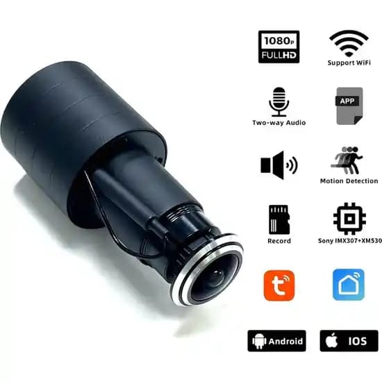 Wi-Fi Destekli Dijital Kapı Dürbünü ile Güvenliğinizi Artırın ve Modern Çözümlerden Faydalanın