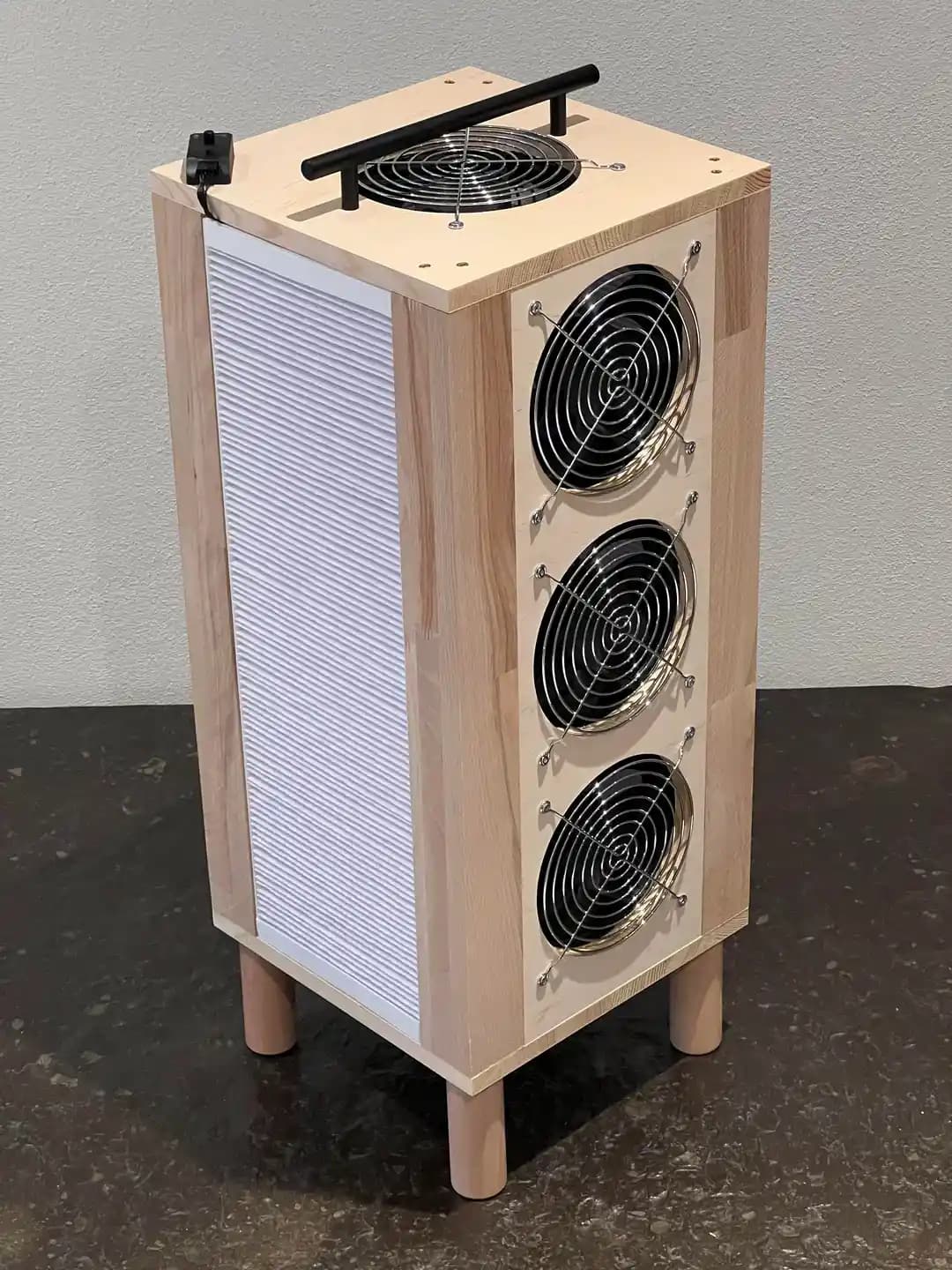 Kendi Kendine Yapılan Hava Temizleyici Versiyon 4: Fan ve Filtre Performans Analizi