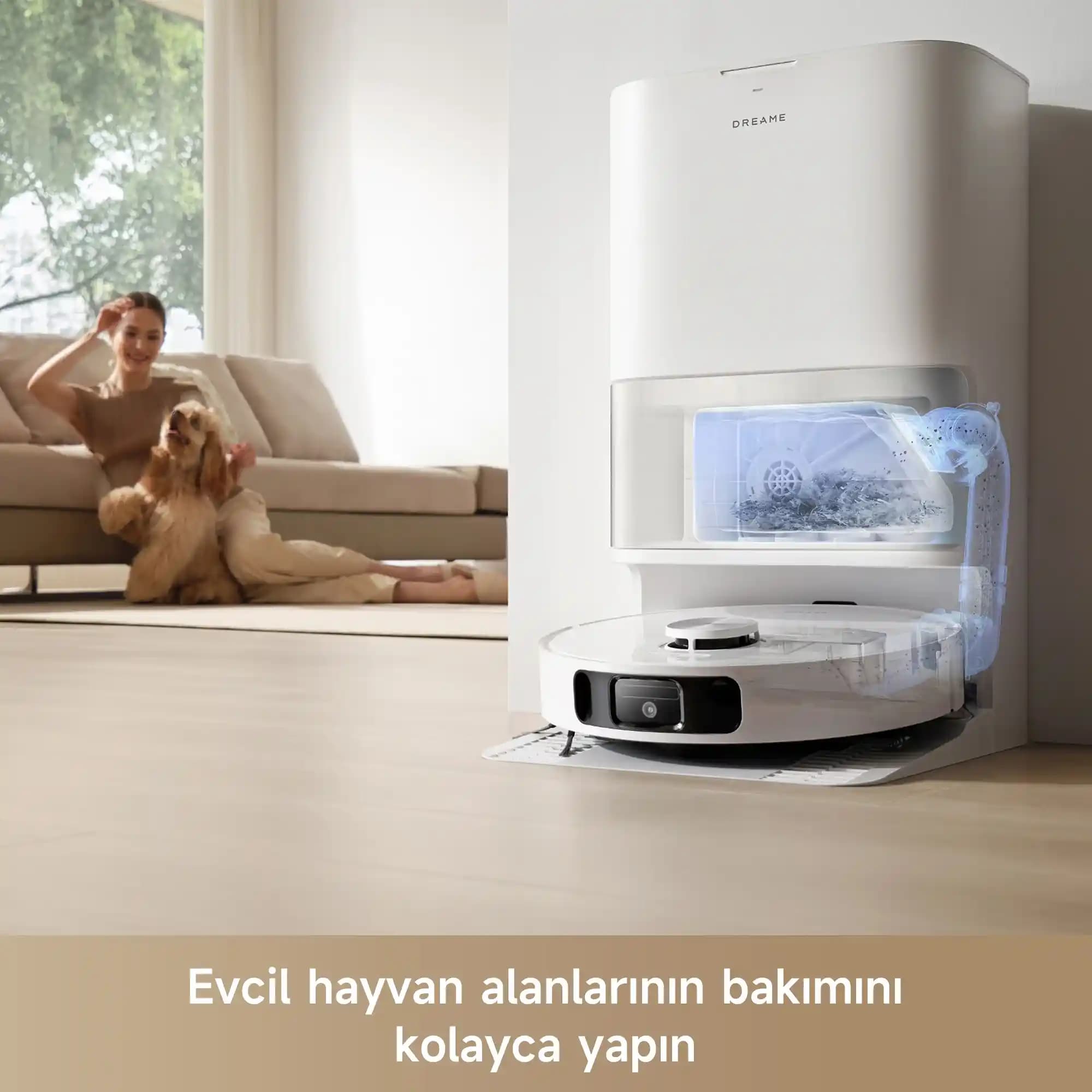 Uzun Tüylü Evcil Hayvanlar İçin Mop Özelliği Olmayan Robot Süpürge Seçenekleri ve Avantajları