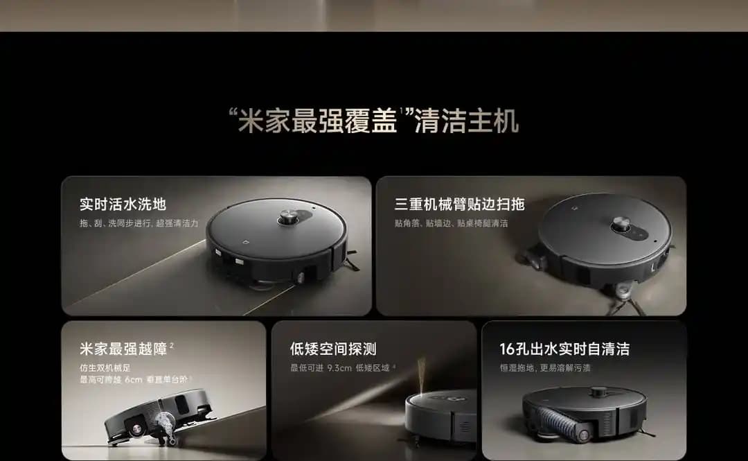 Xiaomi Mi Robot Vacuum and Mop 6 Max: Gelişmiş Yapay Zeka ve Yüksek Emiş Gücüne Sahip Akıllı Temizlik Robotu