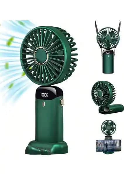 Aetcr Mini El Fanı ve Enshall Şarjlı Masa Üstü Fanı Karşılaştırması