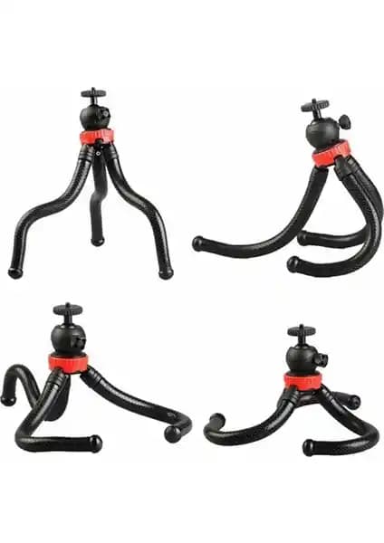 Dymax Esnek Ahtapod ve Tefeng Sünger Ayaklı Tripod Karşılaştırması