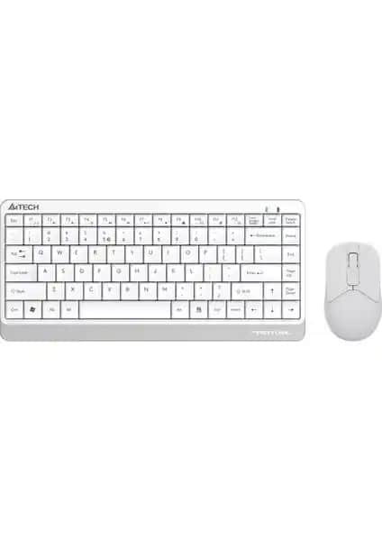 A4Tech FG1112 2.4 Q Fn-Mm Mini Kablosuz Klavye ve Mouse Seti İş ve Ev Kullanımı İçin