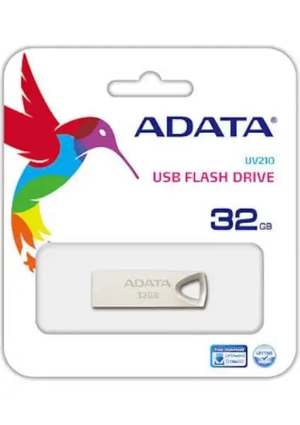Adata U210 32GB USB Bellek: Şık Tasarım ve Dayanıklılığı Birleştiren Taşınabilir Depolama Çözümü