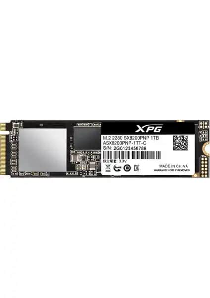 ADATA XPG SX8200 Pro 1TB NVMe SSD Yüksek Hız ve Güvenilirlik Sunar