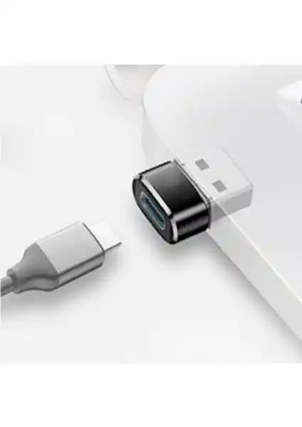 Airstorr Yeni Nesil Type-C to USB Dönüştürücü OTG Adaptörleri Hızlı Veri ve Şarj Desteği ile
