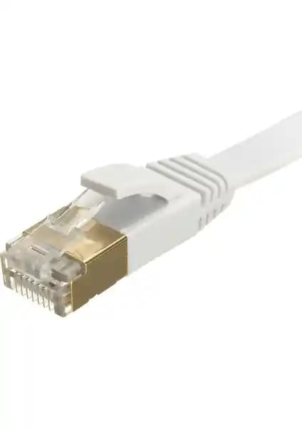 Alfais 4257 Cat7 Ethernet RJ45 Kablo: Yüksek Performanslı ve Dayanıklı İnternet Çözümü