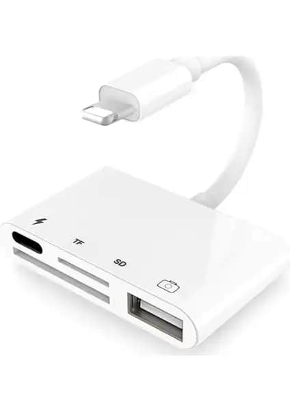 Alfais 4333 Çok Fonksiyonlu Apple Lightning Adaptörü ve Kart Okuyucu İncelemesi