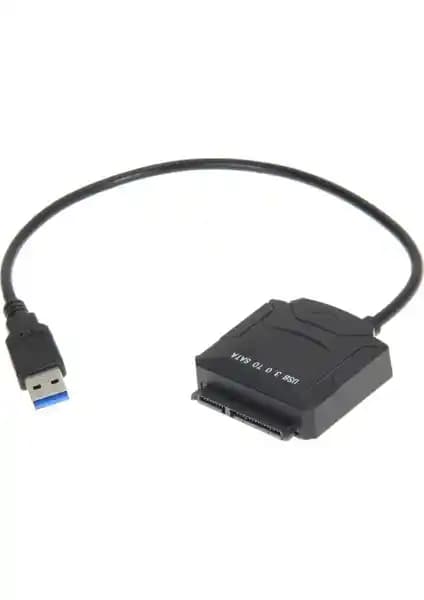 Alfais 4356 USB 3.0 SATA Adaptör Kablosu Yüksek Hızlı Veri Transferi İçin