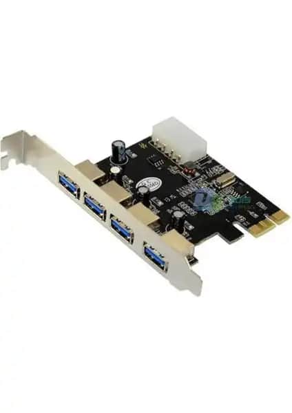 Alfais 4538 PCIe Express 4 Port USB 3.0 Kartı ile Hızlı ve Güvenilir Bağlantı Çözümü