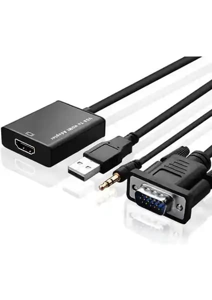 Alfais 4674 VGA to HDMI Dönüştürücü ile Eski Cihazlarınızı Modern Ekranlara Entegre Edin