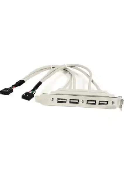 Alfais 4803 9 Pin Anakart PCI USB 4 Port Kablosu ile USB Genişletme Çözümü