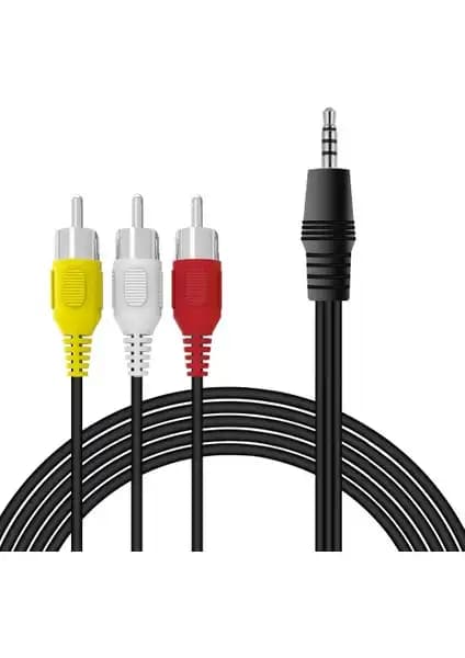 Alfais 4824 3.5 mm Stereo Jakdan 3 RCA Dişi Çevirici Ses Kablosu Ürün İncelemesi