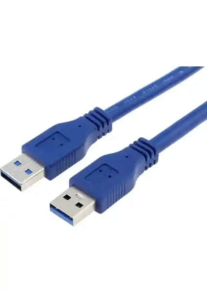 Alfais 4917 USB 3.0 Erkek-Erkek Uzatma Kablosu: Hızlı ve Güvenilir Veri Aktarımı İçin