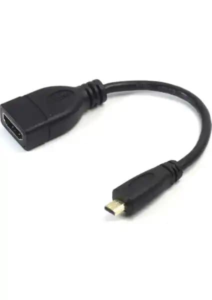 Alfais 5139 Micro HDMI Çevirici Adaptör Kablosu Yüksek Çözünürlük ve Kullanım Kolaylığı