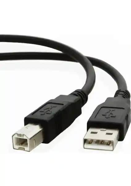 Alfais USB 2.0 Yazıcı Bağlantı Kablosu 3 Metre Uzunluk ve Yüksek Performans