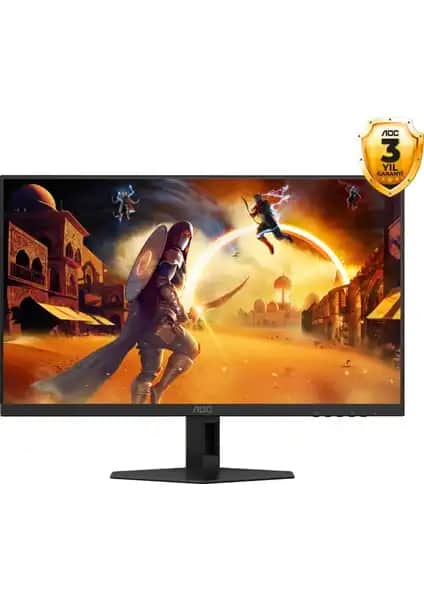 AOC 24G4XE 180 Hz ve 1 ms Tepki Süresi ile Çok Yönlü Oyuncu Monitörü