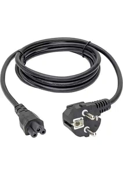 Aogo 3 Metre Notebook Güç Kablosu Güç ve Güvenilirlik Sunan Taşınabilir Çözüm