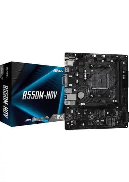 ASRock B550M-HDV Anakart Analizi: Güçlü Performans ve Dayanıklılık Özellikleri