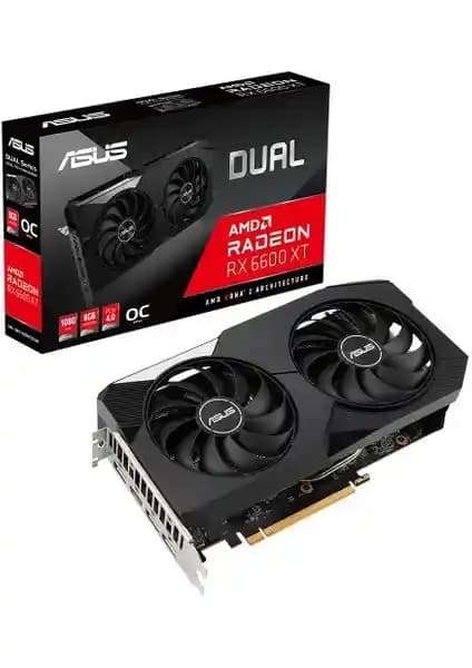 Asus DUAL-RX6600XT-O8G: Yüksek Performanslı ve Sessiz Orta Segment Grafik Kartı