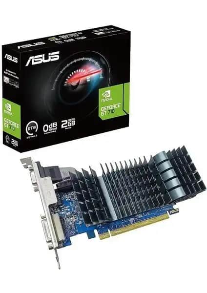 ASUS GT710-SL-2GD5-BRK-EVO 2GB DDR5 Ekran Kartı: Ekonomik ve Güvenilir Temel Grafik Çözümü