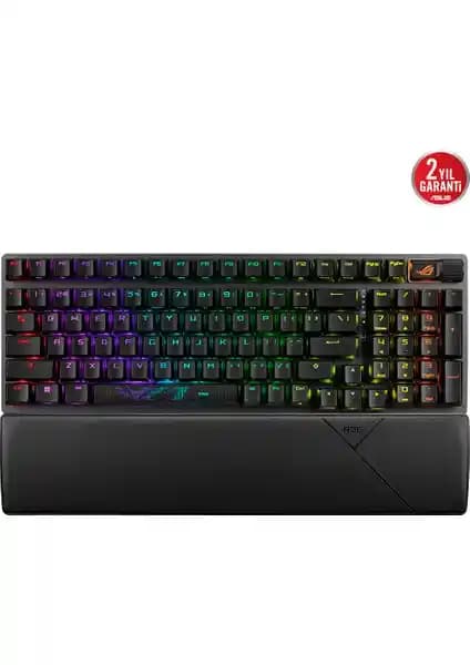 ASUS ROG SCOPE II 96 Kablosuz Oyuncu Klavyesi: Yüksek Performans ve Ergonomik Tasarım