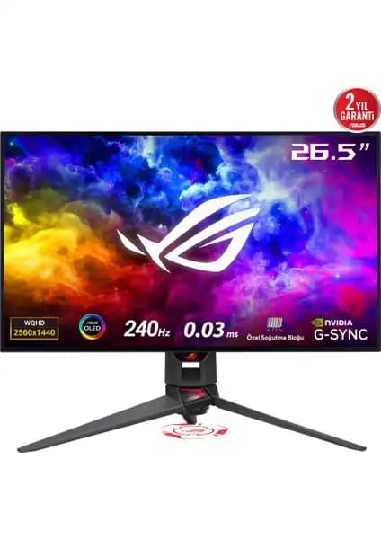 Asus Rog Swift OLED PG27AQDM: Yüksek Performans ve Görüntü Kalitesi Özellikleri