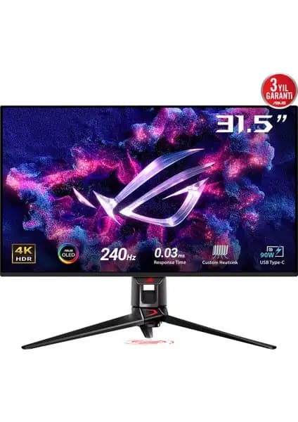 Asus ROG SWIFT OLED PG32UCDM: Yüksek Performans ve Üstün Görüntü Kalitesi Monitörü