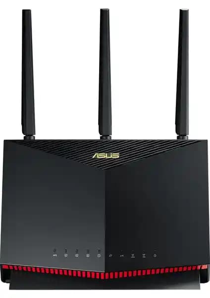 ASUS RT-AX86U Wi-Fi 6 Dual Band Oyun Yönlendiricisi Yüksek Hız ve Güvenlik Özellikleriyle
