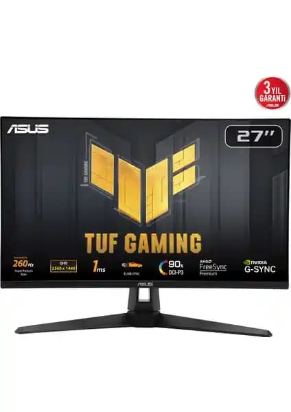 Asus TUF Gaming VG27AQM1A: Yüksek Performanslı Oyun ve Grafik Monitörü Özellikleri