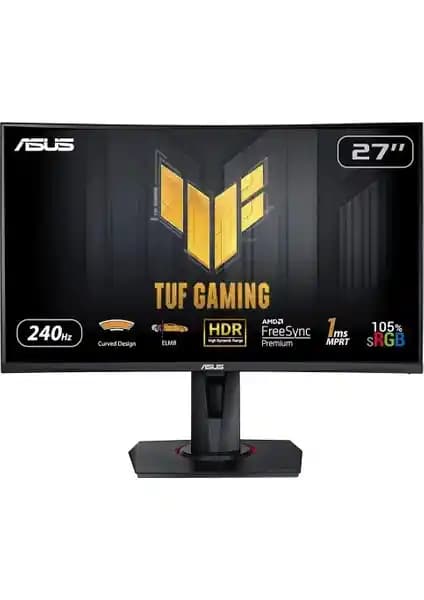 Asus Tuf Gaming VG27VQM 27 İnç Kavisli Oyun Monitörü Yüksek Performans ve Konfor Sağlar