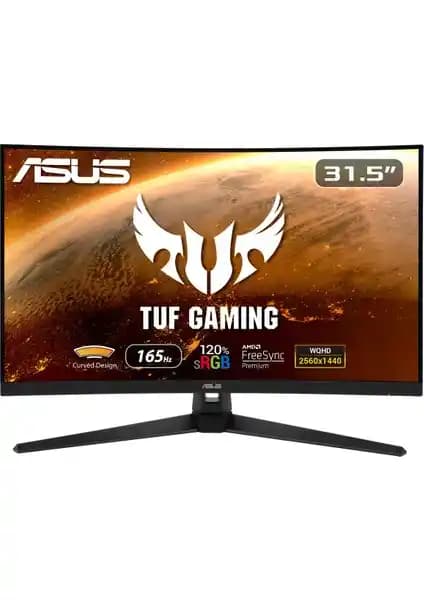 Asus TUF Gaming VG32VQ1BR Monitör: Yüksek Performanslı Kavisli Oyun Ekranı