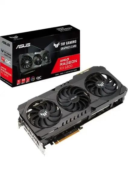 Asus TUF Radeon RX6800 Gaming OC 16GB GDDR6 Ekran Kartı İncelemesi ve Özellikleri