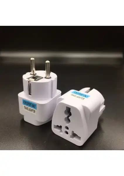 Ata Elektronik Amerika İngiltere İrlanda Seyahat Adaptörü Priz Dönüştürücü Güvenli ve Dayanıklı Kullanım