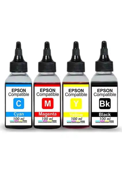 Baskistan Epson L386 Uyumlu Mürekkep Seti: Yüksek Kalite ve Ekonomik Çözüm