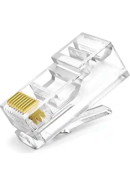 Baust Ez RJ45 Cat6 Yeni Nesil Delikli Jack Konnektörleri Güçlü ve Güvenilir Ağ Bağlantısı Çözümü