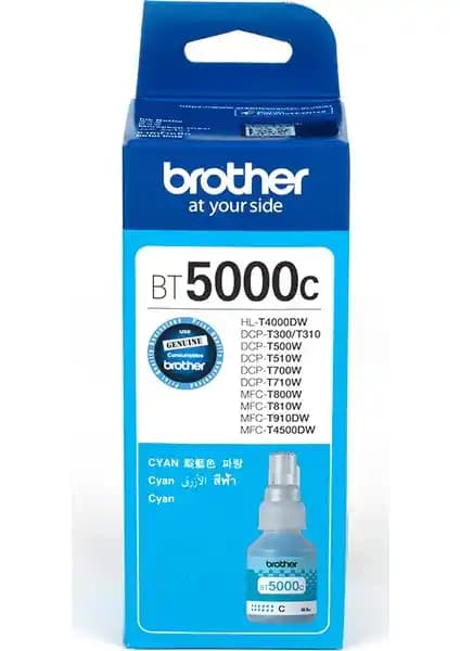 Brother BT5000C Mavi Mürekkep Kartuşu Renkli Baskı için Yüksek Kalite ve Güvenilir Performans