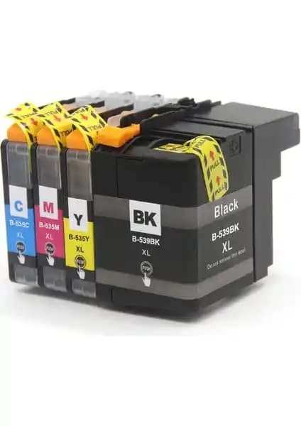 Brother LC535/539XL Muadil Kartuş Seti Yüksek Performans ve Ekonomik Çözüm