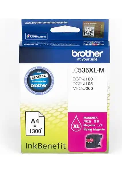 Brother LC535XLM Kırmızı Mürekkep Kartuşu Yüksek Kalite ve Performans Sunan Orijinal Seçenek
