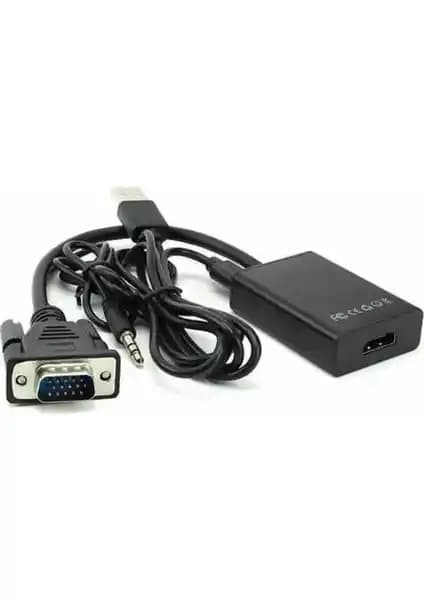 Bst 2067 VGA to HDMI Dönüştürücü ile Yüksek Kaliteli Görüntü ve Ses Deneyimi