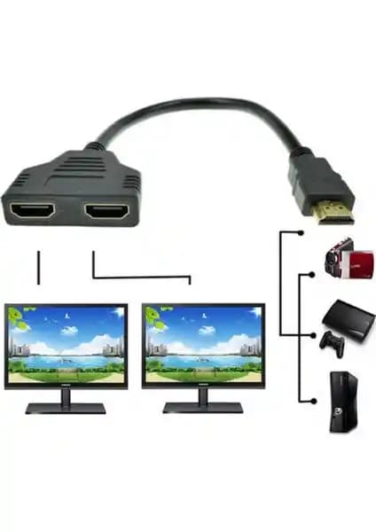 Bst 2080 2 Port HDMI Splitter Switch Çoklayıcı: Çoklu Ekran ve Ses Paylaşımı Çözümleri