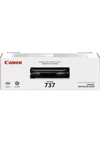 Canon CRG-737 Orijinal Siyah Toner Kartuşu - Yüksek Kalite ve Uyum Sağlayan Baskı Çözümü