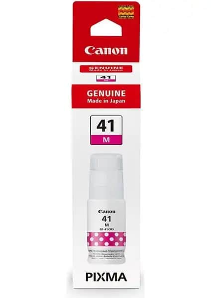 Canon GI-41 M Orijinal Magenta Mürekkep Kartuşu Yüksek Kalite ve Güvenilirlik Sunar