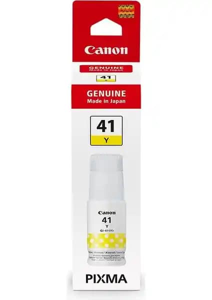 Canon GI-41 Y Orijinal Sarı Mürekkep Kartuşu: Yüksek Kalite ve Güvenilirlikle Renkli Baskı Çözümü