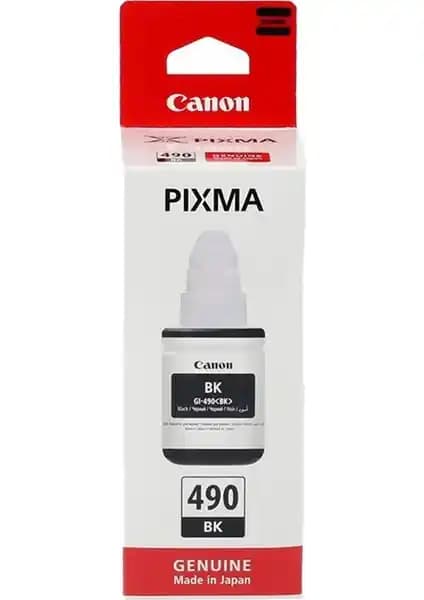 Canon Gİ-490Bk Siyah Kartuş: Yüksek Kalite ve Verimlilik Sunan Baskı Çözümü