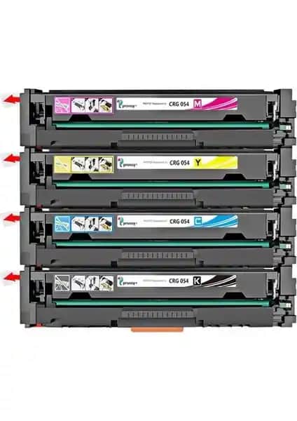 Canon I-Sensys MF645CX Uyumlu CRG054 CMYK Toner Seti Yüksek Kalite ve Ekonomik Çözüm