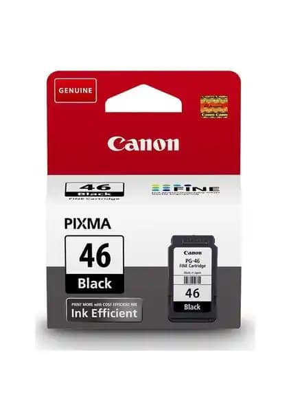 Canon PG-46 Siyah Mürekkep Kartuşu: Yüksek Kalite ve Uzun Ömürlü Baskılar