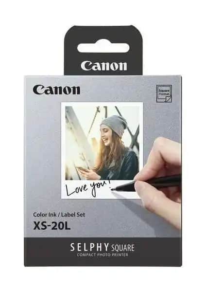 Canon QX10 Selphy Mürekkep ve Kağıt Seti XS-20L ile Yüksek Kaliteli ve Pratik Fotoğraf Baskısı